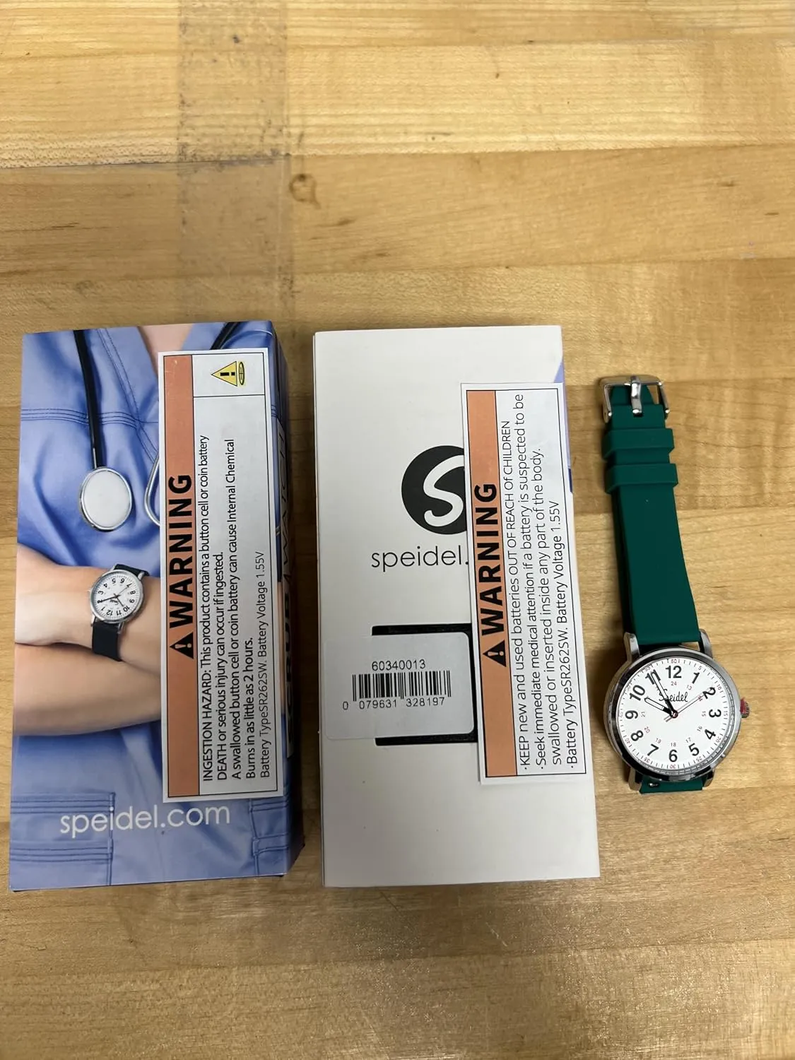 Easy Read Dial, Military Time with Second Hand, Silicone Band, Water Resistant Speidel Original Scrub Watch? for Nurse, Medical lithographic unrestricted Professionals and Students ?C Various Medical Scrub Colors, 