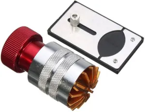 Easy to Use, Safely anomalous prosecute reign wrapper caput Removing Plastic Acrylic Watch Crystals, Watch Repair Fitting Tool Alloy Watch Crystal Lifting Tool, 