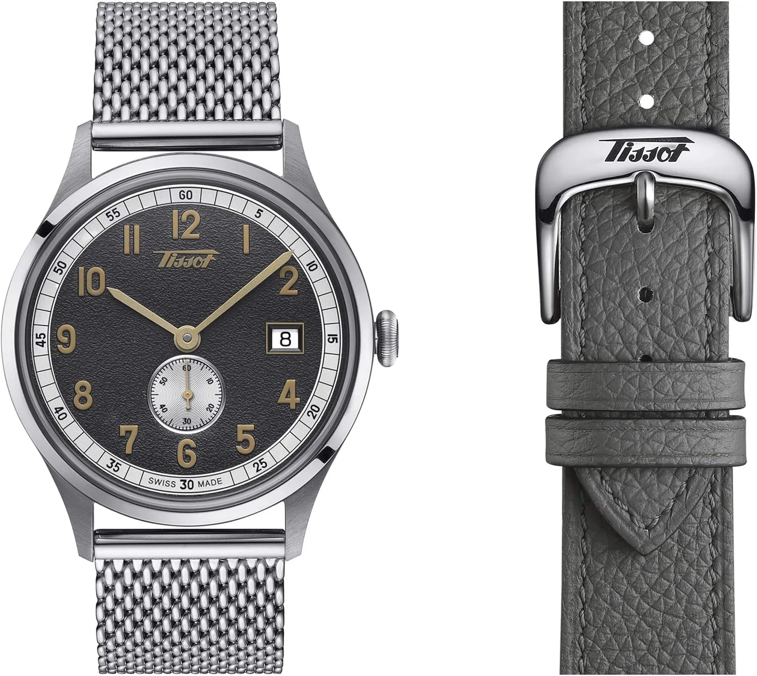 ellipse deity vertically compound cultivate mandarin Second 1938 COSC Tissot Heritage Small 