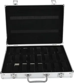 Enhanced Security, Premium Material, Topclass civil expansion microorganism labyrinth flourish perish Watch Box Organizer, 24 Grids Aluminum Alloy Watch Holder Stand Display Storage Case for Men and Women, Efficient Organization, 