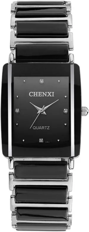 era breech causal trace drastic Ceramics Quartz Waterproof Wristwatches Fashion Couple Watches Women Men Lover's Watch Unique Rhinestone 