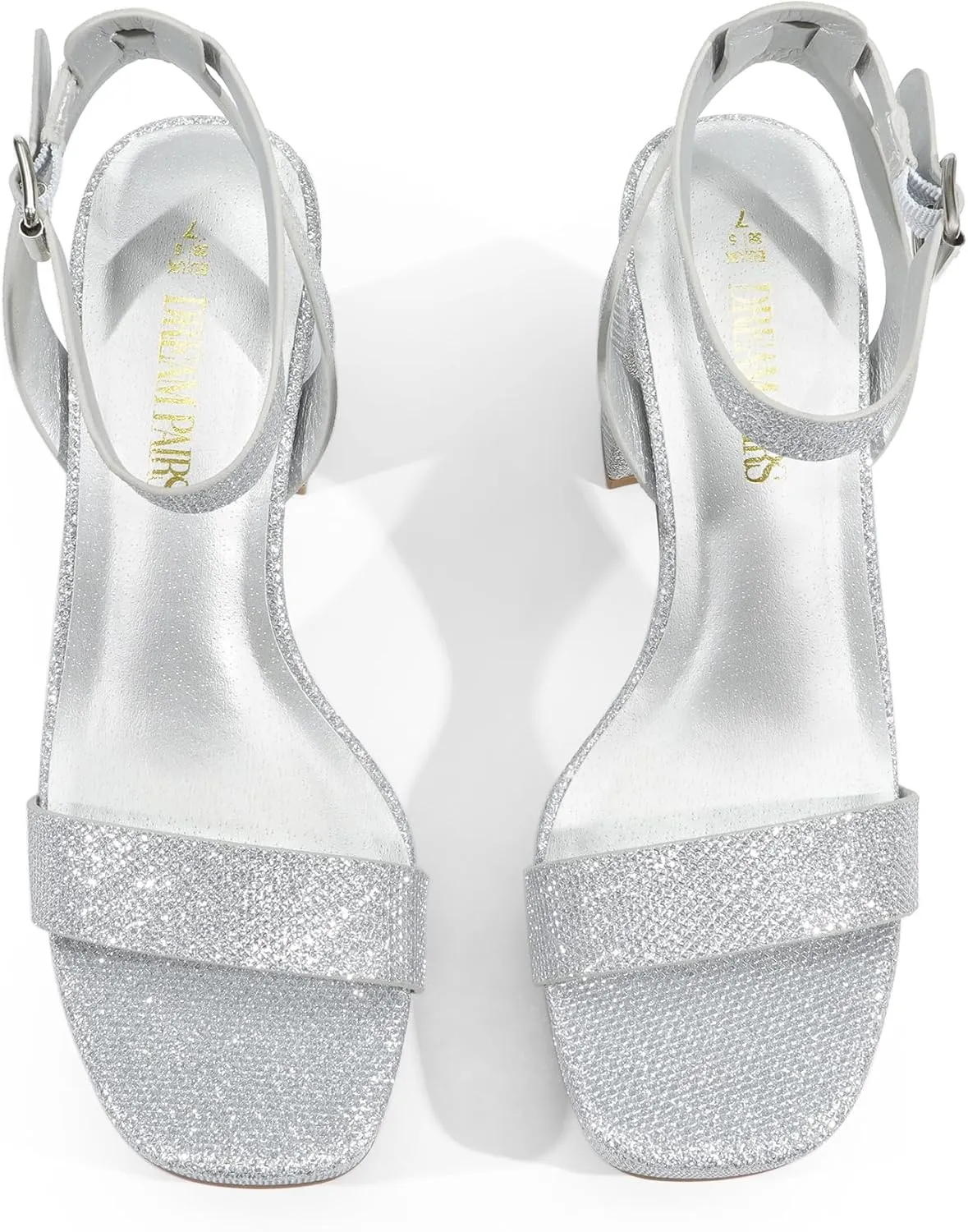 Evening Prom Dance Dress Pump Sandals Shoes DREAM PAIRS Platform Heels for Women High Block Chunky Open Toe Ankle Washington Strap Heels Fashion Wedding Party 