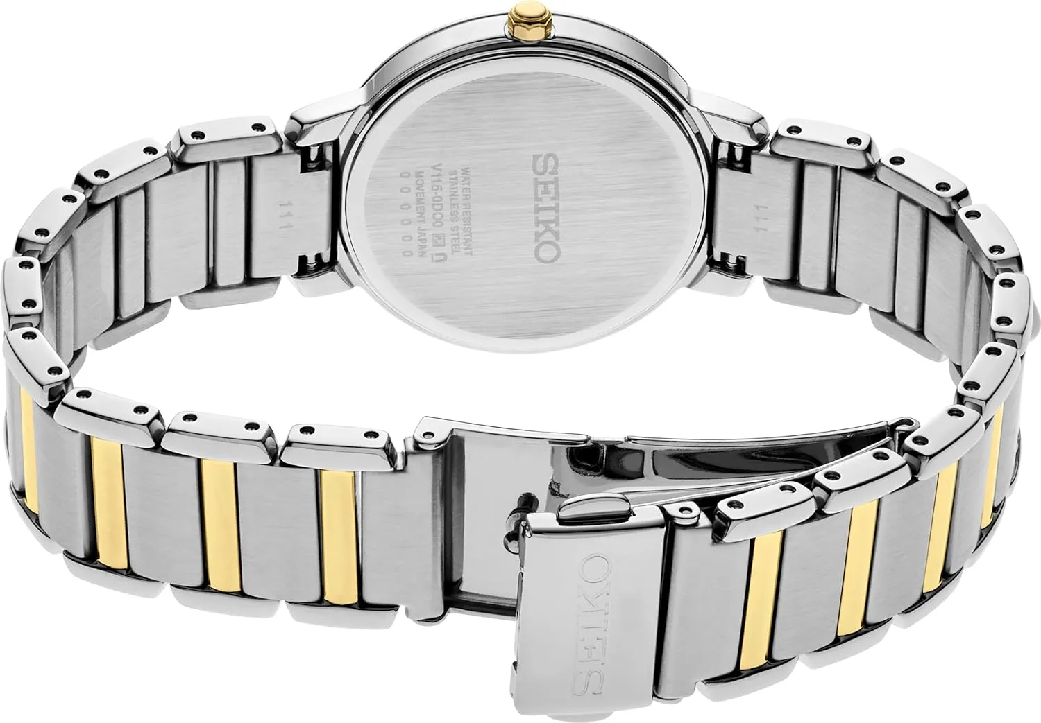 exempt fade clover Stainless Steel Automatic Watches for Women SEIKO 