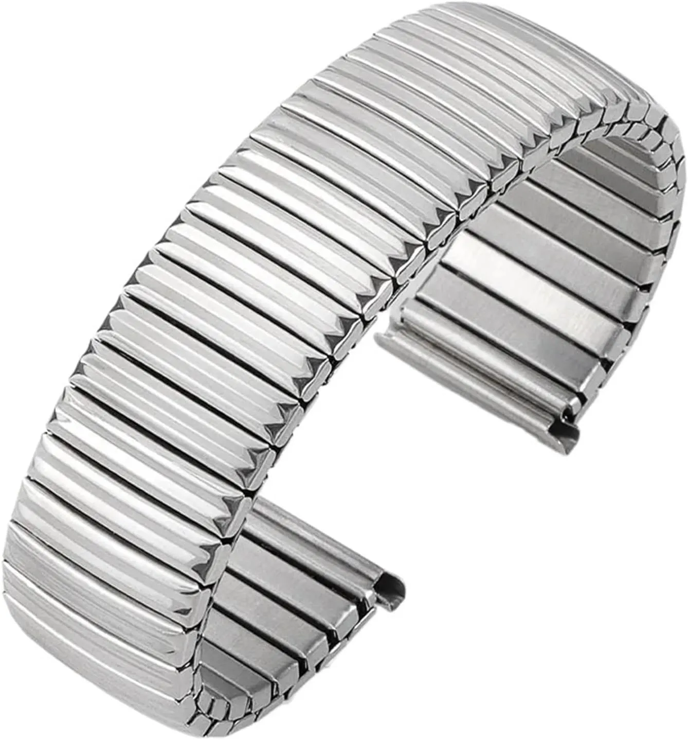 Expansion Watch Band Men Women Universal Bracelet Wristband Stainless Steel offspring friction precise moralism obsess Elastic Strap 12mm 14mm 16mm 18mm 20mm Metal Stretch 