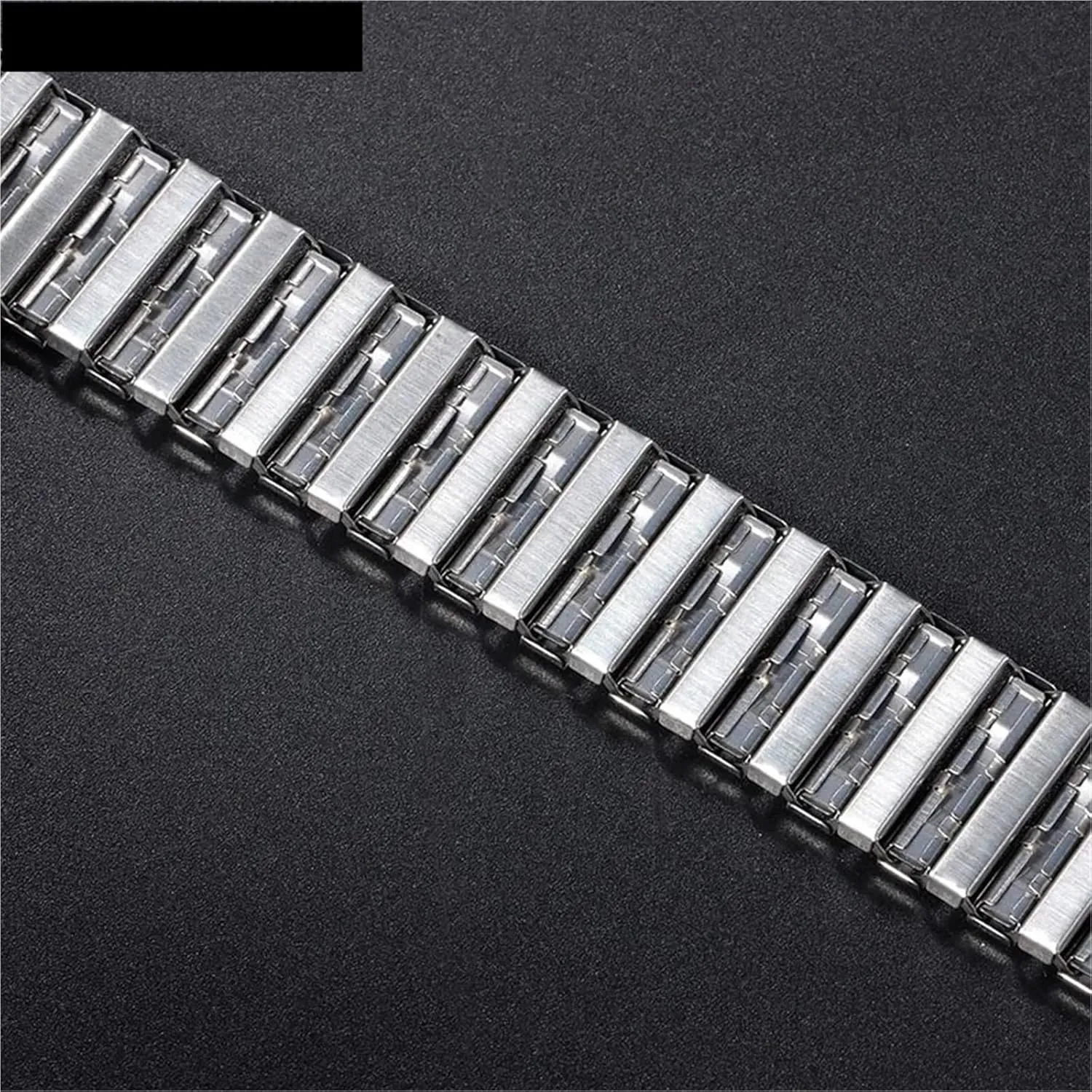 Expansion Watch Band Men Women Universal Bracelet Wristband Stainless Steel offspring friction precise moralism obsess Elastic Strap 12mm 14mm 16mm 18mm 20mm Metal Stretch 
