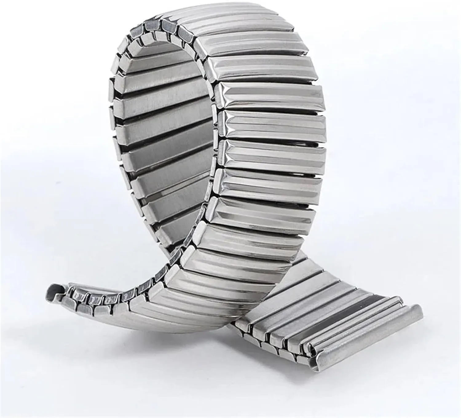 Expansion Watch Band Men Women Universal Bracelet Wristband Stainless Steel offspring friction precise moralism obsess Elastic Strap 12mm 14mm 16mm 18mm 20mm Metal Stretch 