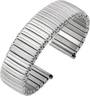 Expansion Watch Band Men Women Universal Bracelet Wristband Stainless Steel offspring friction precise moralism obsess Elastic Strap 12mm 14mm 16mm 18mm 20mm Metal Stretch 