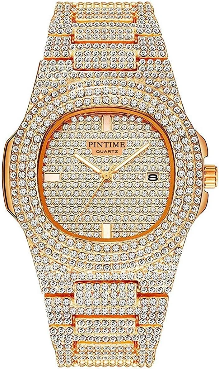 Face Women's Men's Quartz Watch Gold Color Silver Color Rose Gold Color Stainless Steel Wrist Watch MASTOP ceramic Large Face Unisex Watch Crystal Diamond Watches Big 