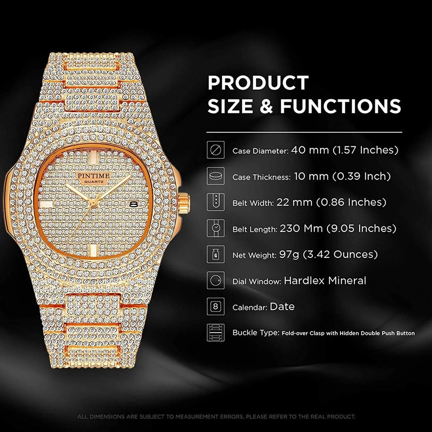 Face Women's Men's Quartz Watch Gold Color Silver Color Rose Gold Color Stainless Steel Wrist Watch MASTOP ceramic Large Face Unisex Watch Crystal Diamond Watches Big 