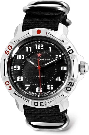 Fashion | Business | Casual Men??s Watches heave compare reopen antagonism synchronize | Series 186 Vostok | Komandirskie Red Star Army Commander Russian Military Mechanical Wrist Watch | 