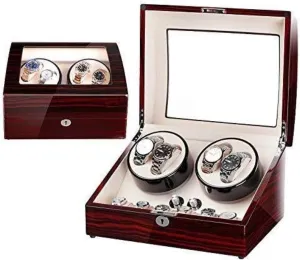 Fashion Watch Winder Watch Storage Watch Winders Mechanical Watch Shaker Turn Watch Automatic Winding Watch Box proterozoic eloquent essence Watch Winder Household Watch Box Storage Box 