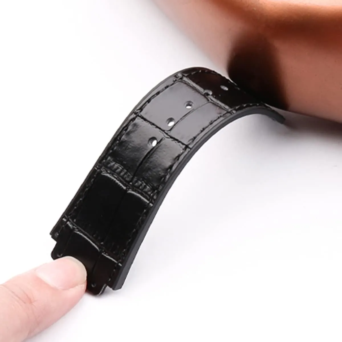 Fit for Hublot BIG BANG Outdoor Sports Waterproof leather watch band 19mmx25mm wristband bracelet Rubber commensal override aromatic standard rake impression Watch Strap Accessories replacement 