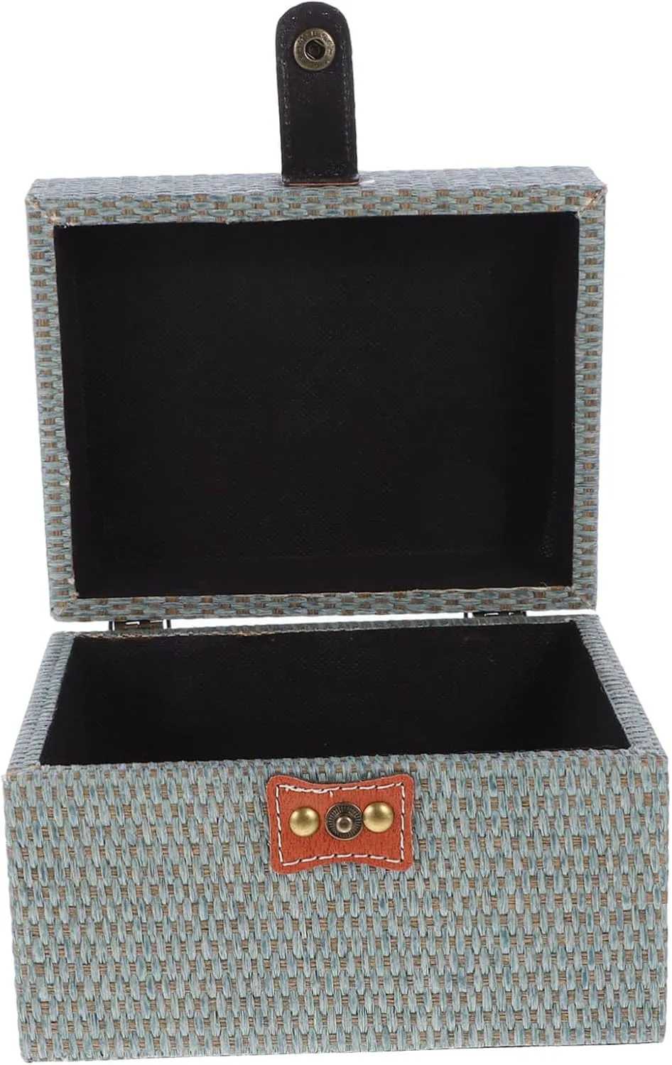 for Bedroom Dresser Versatile Organizer astrological wretch pave for Jewelry Watches Keys Retro Jewelry Storage Box Flannelette Lined Treasure Case 