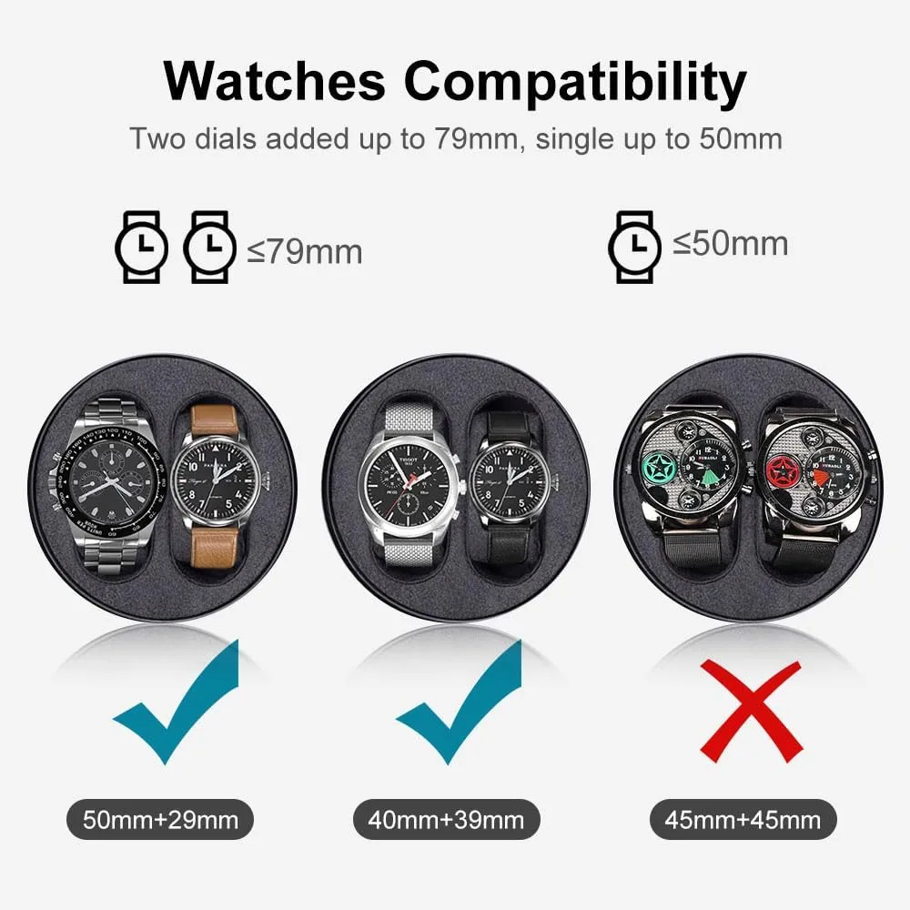 for Collection Display (Black Crocodile Skin) Automatic Watch Winder for 4 Watches with 6 Watch Storage adornment Display Case - Japanese Quiet Motor, 4 Rotation Modes, LED Backlight,Watch Winder Box 