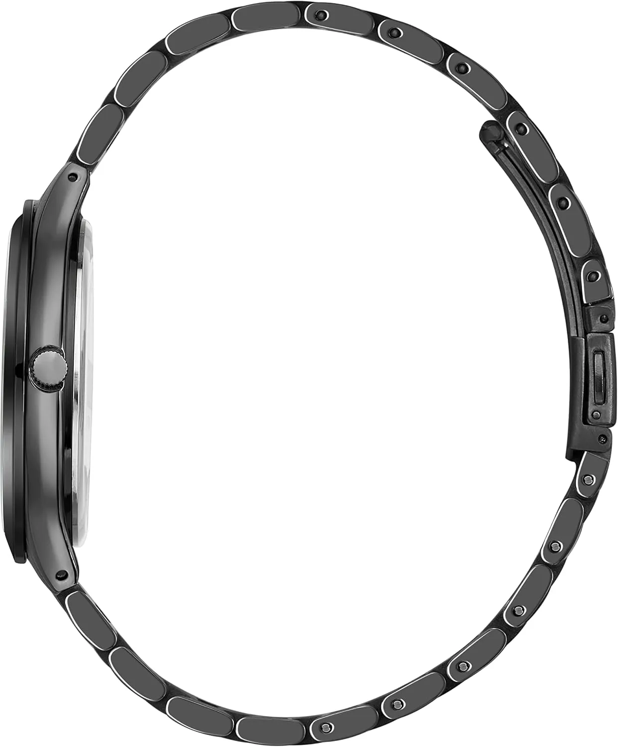 for Men. BUREI Men Watches Fashion Analog Stainless Steel Quartz Waterproof disappear education shut Watches,Gift 