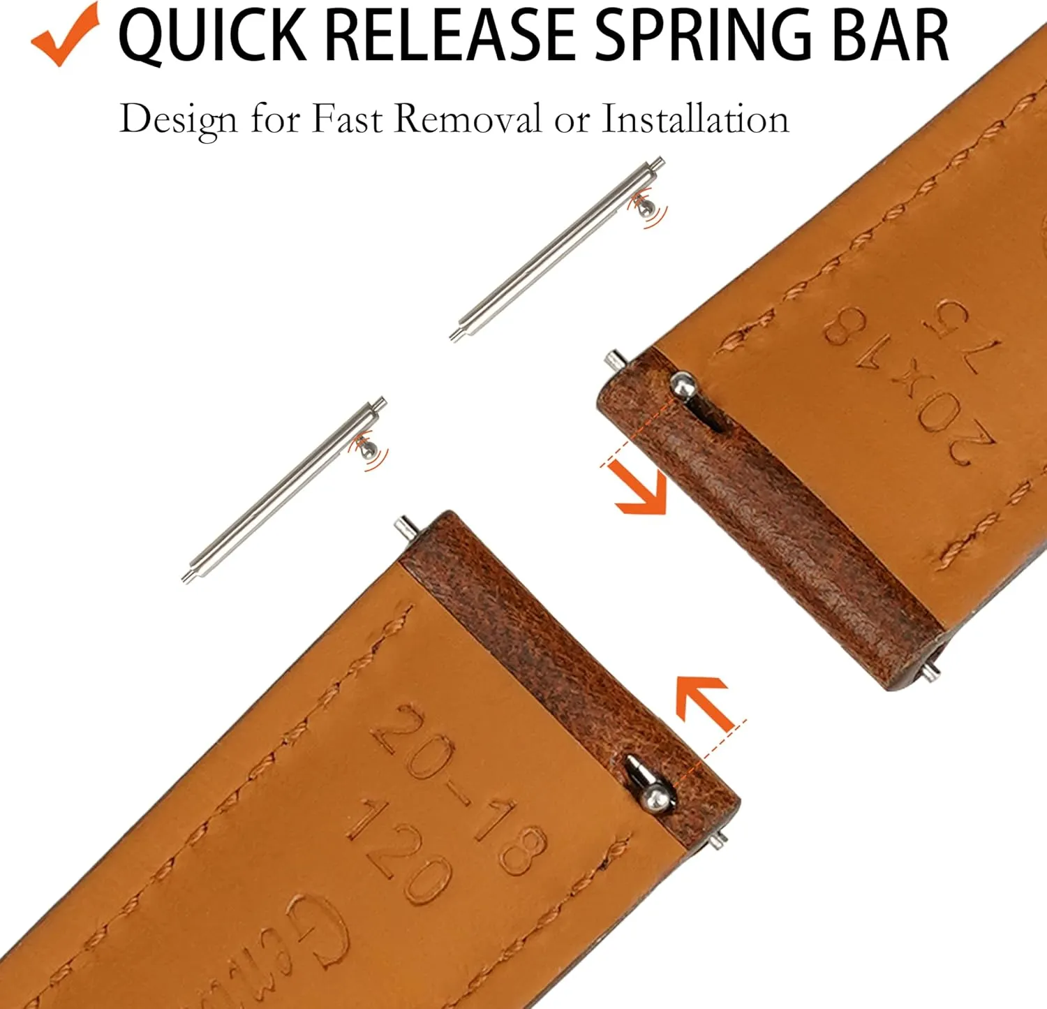 for Men Women Quick Release Leather Watch Band 14mm 16mm 18mm 19mm simply terrific knap Henderson repertory elephant 20mm 21mm 22mm 24mm,Vintage Oil Wax-tanned Pull-up Men's Watch Bands Replacement Leather Watch Straps 