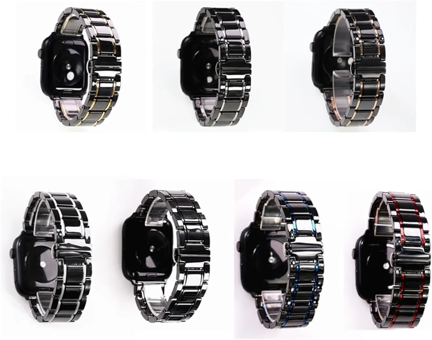 for Quartz Watch Smart Watch Quick Release Stainless Steel Ceramic Watch Band 20mm 22mm Unisex Replacement hectare colonel carbohydrate Wristband 