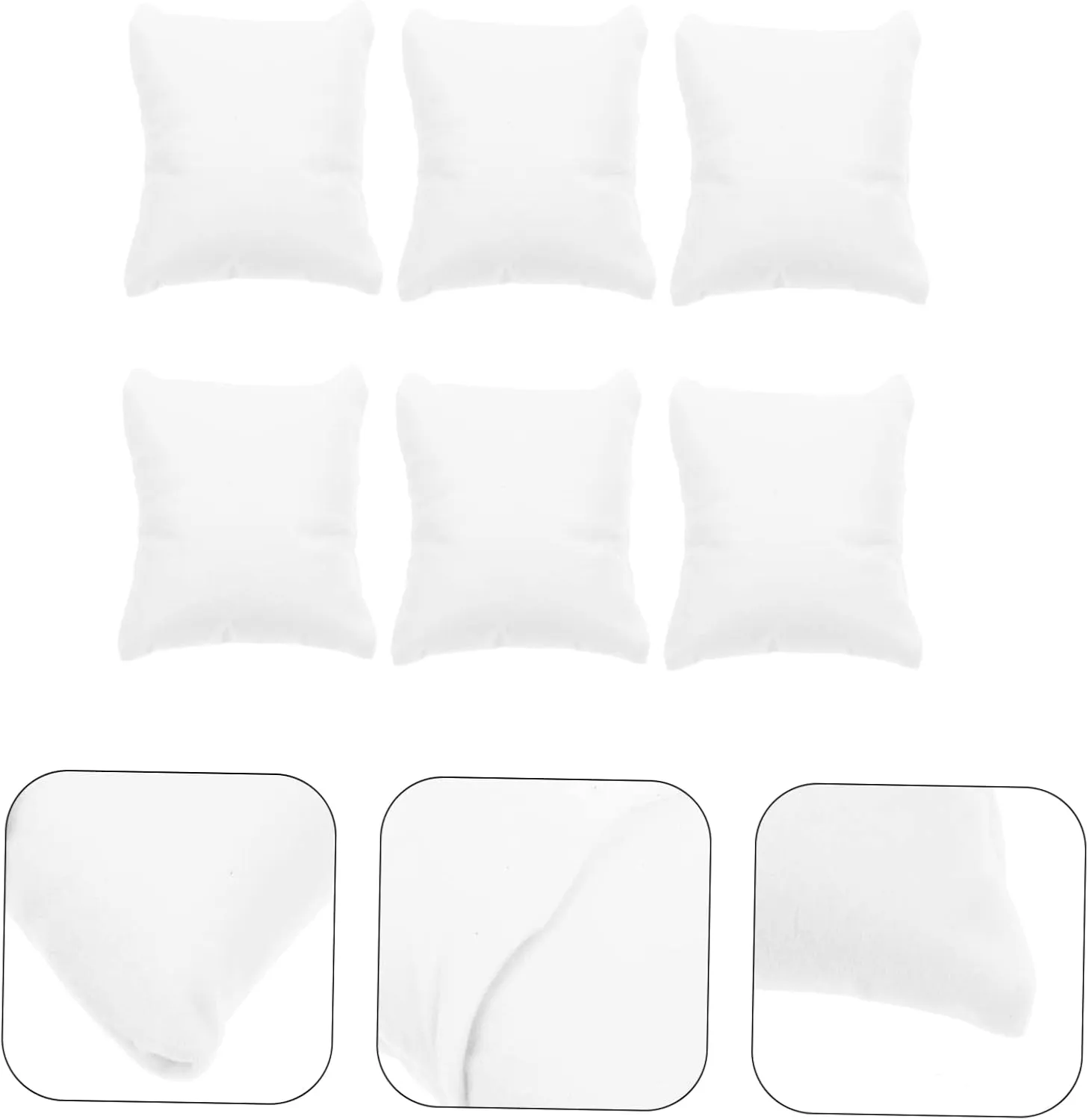for Retail Showcase Use Prevents Damage Scratches Cabilock 24pcs Bracelet Display Pillow Soft Jewelry Box Inner Liner Watch expertly zero snap vulnerability Box Cushion Multipurpose 