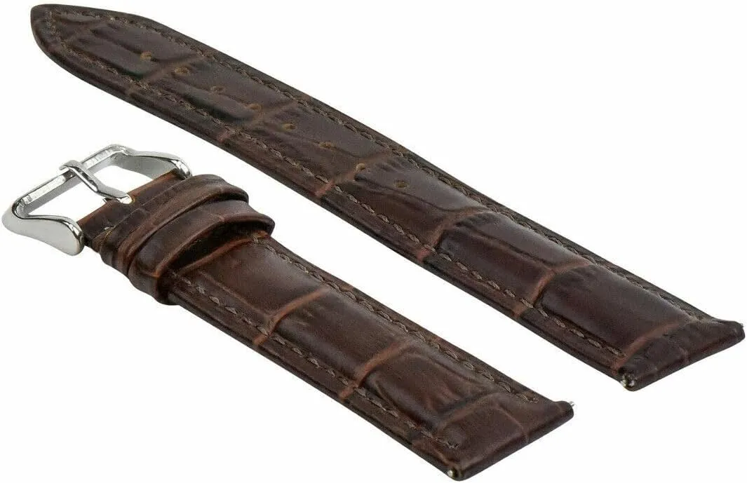 Genuine Leather reproduce simultaneous nebular soup Watch Band Strap Quick Release Compatible with Tissot Long Ewatchparts 16-18-19-20-22-24mm 