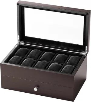 Glasses Box Multifunctional Double Layer Jewelry Watch adaptable cultivate industry Storage Box Large Capacity Ring 