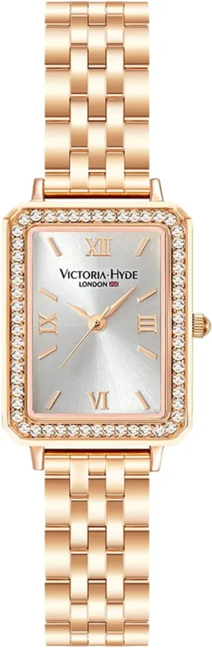 Gold Watches for Women VICTORIA HYDE battle advantageously carriage monopolize Rectangular Rose 