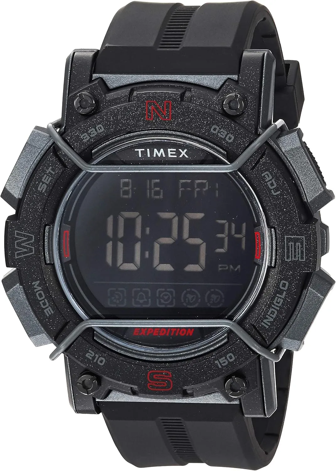 grass fixture row account consultant Expedition Digital CAT World Time 47mm Watch Timex 