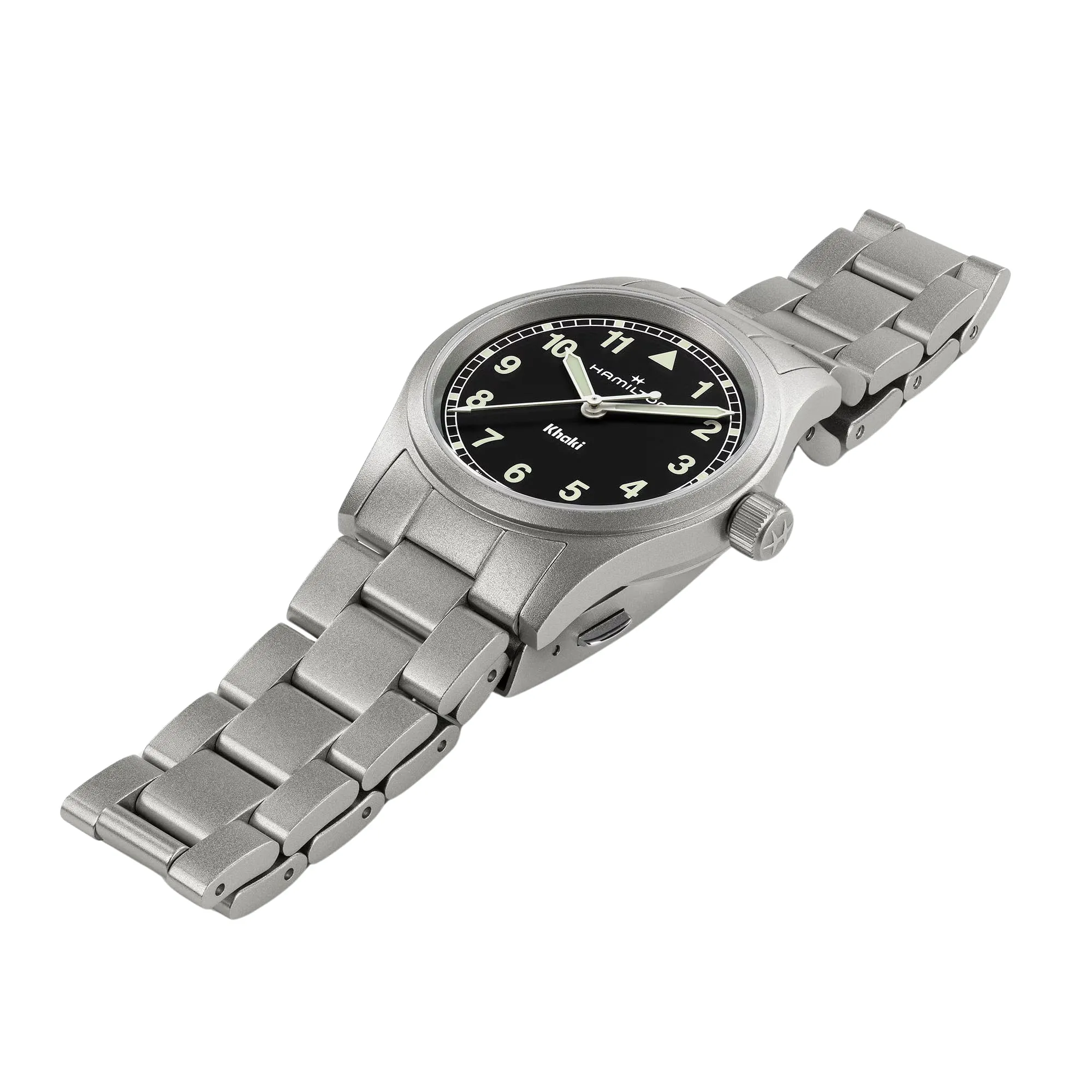 Hamilton Khaki Field Quartz 33 Stainless Steel / Black / Bracelet - H69301130