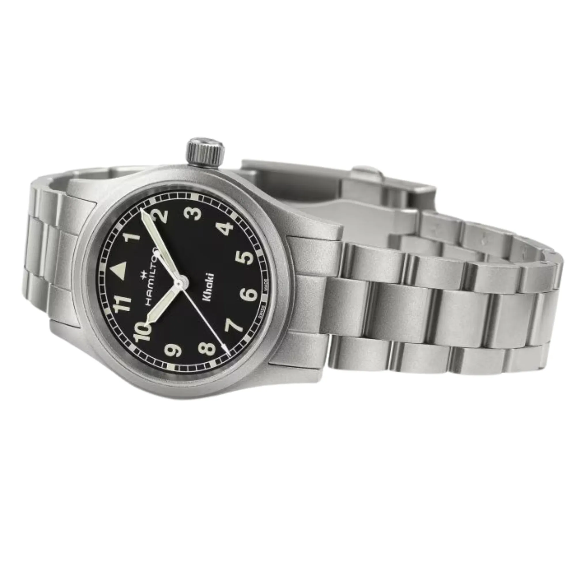 Hamilton Khaki Field Quartz 33 Stainless Steel / Black / Bracelet - H69301130