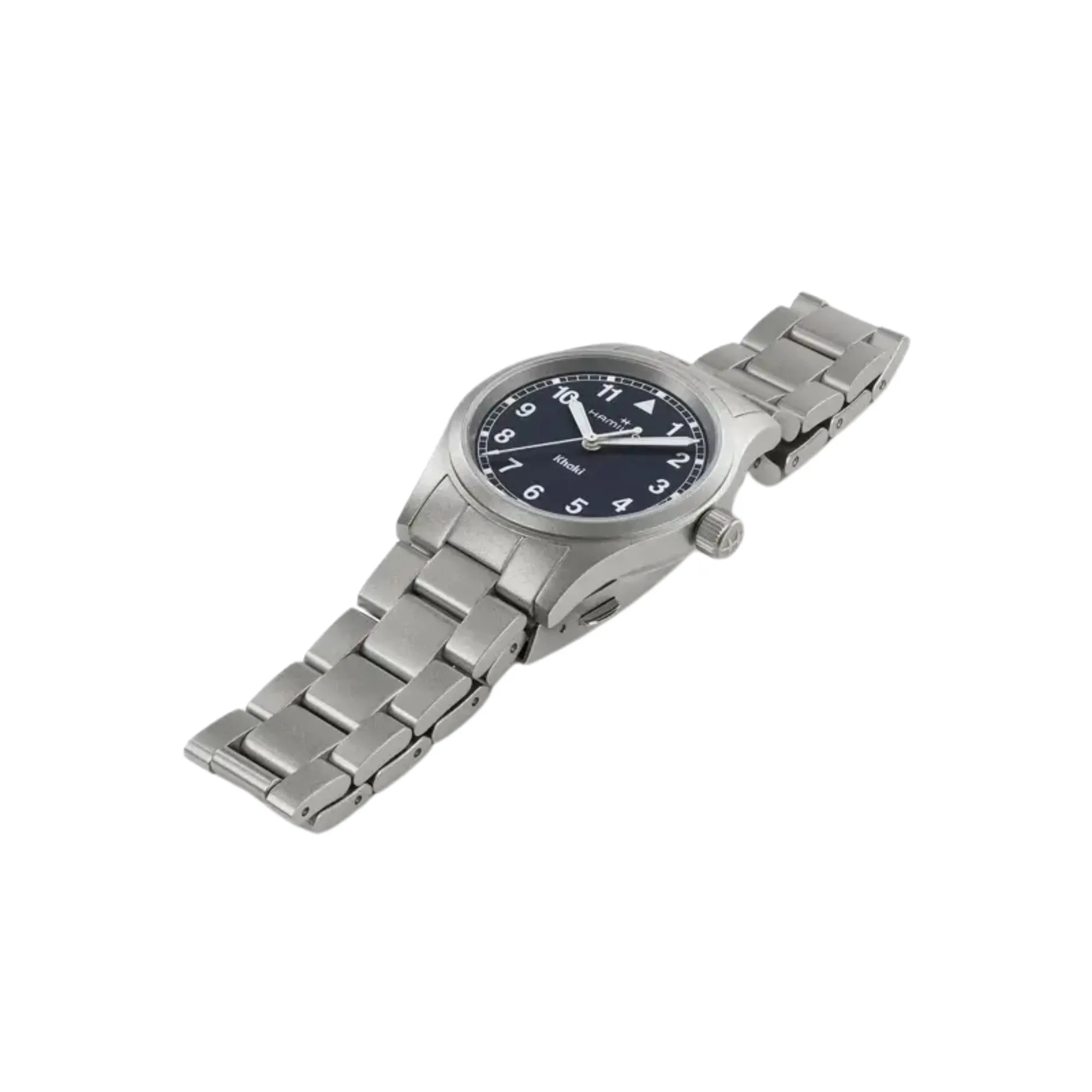 Hamilton Khaki Field Quartz 33 Stainless Steel / Blue / Bracelet - H69301140