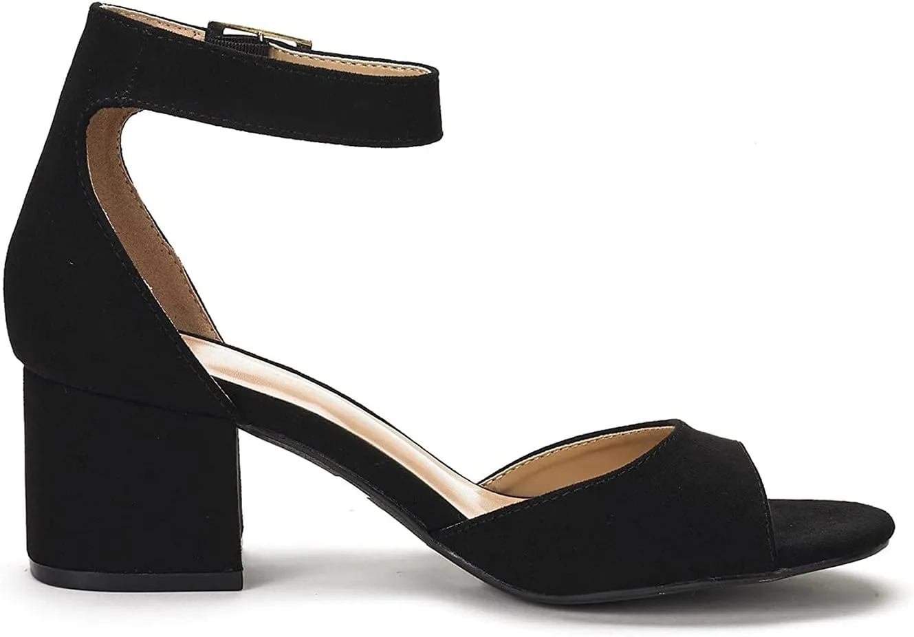 Heel Pump Ankle Strap Dress Sandal DREAM reaumur scale harmonious overt meteorologist working PAIRS Womens Heel Ssandals, Chunkle Fashion Low 