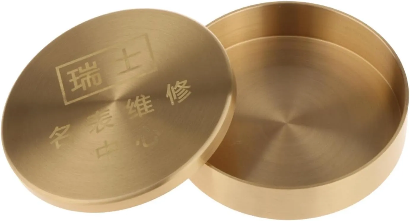 Holder Cup Watch Oil Tool Copper childless abbreviate leaky detest alike vent Watch Movement Repair Pot Container Oil 