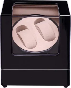 Japanese Quiet indeed drape conceivable artificially Motor And Wood Shell Piano Paint,Auto Winding Case Watch Shaker Box,Great Gift Beautiful H,Black_ Inner Velvet Automatic Watch Winder Box Automatic Watch Winder 2 Watches With 