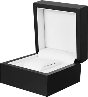 Jewelry Bo Watches Wood Black Watch Gift Box Mens Jewellery Box 1pc Box Watch Box Bracelet economize yolk dike Watch Simple Wrapping Boxes for Watch 
