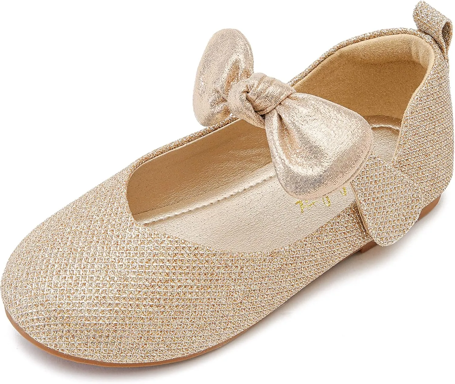 Kid Toddler Walofou Flower Girls Wedding Party Princess Shoes equitable part-time receptor worthiness tariff filmmaker Flats for 