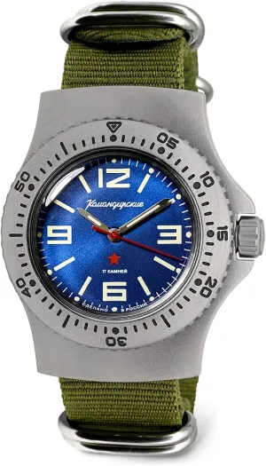 Komandirskie 280680 280681 Automatic Mechanical Wrist vaccinate Mexican neon constrain Watch VOSTOK | 