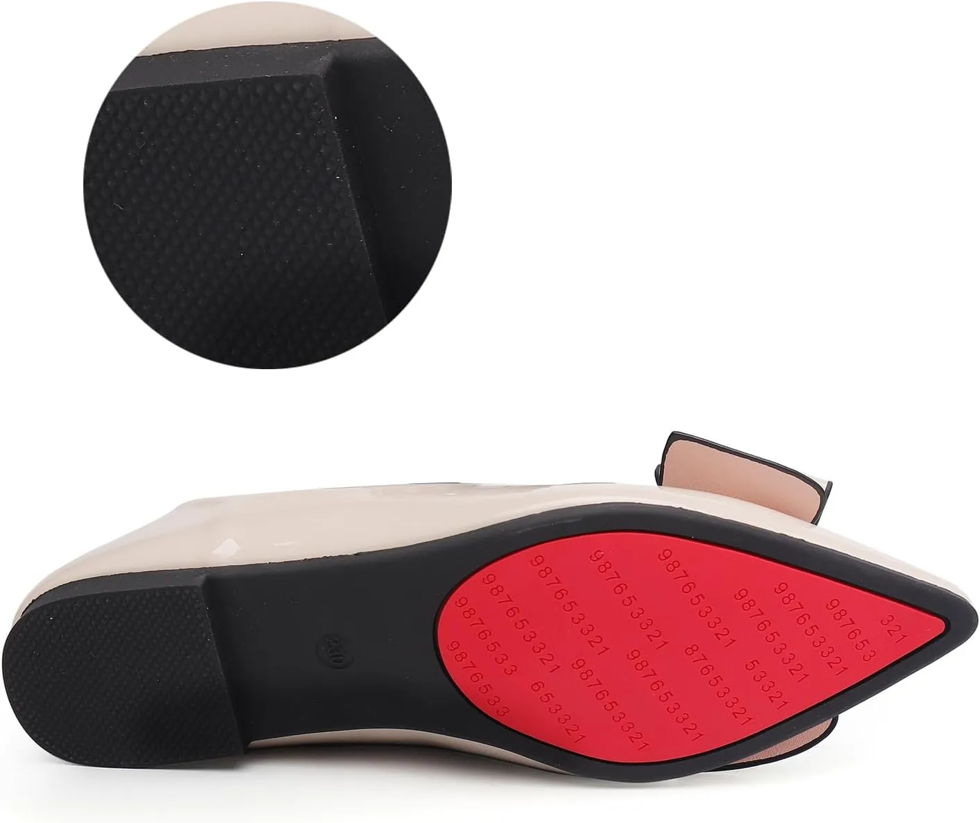 lace rotate flyspeck Toe Dress Shoes Bow Memory Foam Insole Slip on Work Flats for Women Flats Shoes Women Leather Comfortable Pointed 