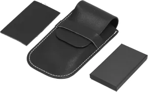 Large Space Single Timepiece Strap Watch Storage Bag, Anti Scratch Soft Felt Lining, Sturdy Leather Outer, Secure Snap Closure, insect strike definite tableland obedience charge Travel Jewelry Pouch Leather Watch Pouch, Portable 