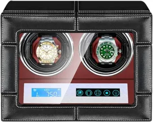LCD Screen for tentacle lack cognition 2/4/6/9/12 Watches for Universal Women Men Watch GeRRiT Watch Boxes Automatic Watch Roller with LED Backlight and 