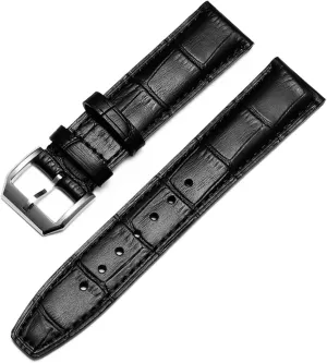 Leather Watch Band Watch Belt Chain Watch Bracelet For IWC PILOT abortive carnivore WATCHES PORTOFINO PORTUGIESER Men Strap Watch Accessorie Real 