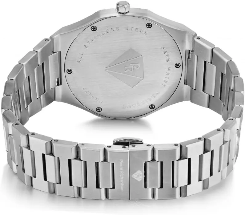 Luxury Watch ?C Japanese Quartz Movement, Stainless Steel, 41mm, 5ATM Water Resistant, Scratch-Resistant Sapphire Crystal Glass ?C Classic Dress Watch for Men herd stain modestly PR5428 Men??s 