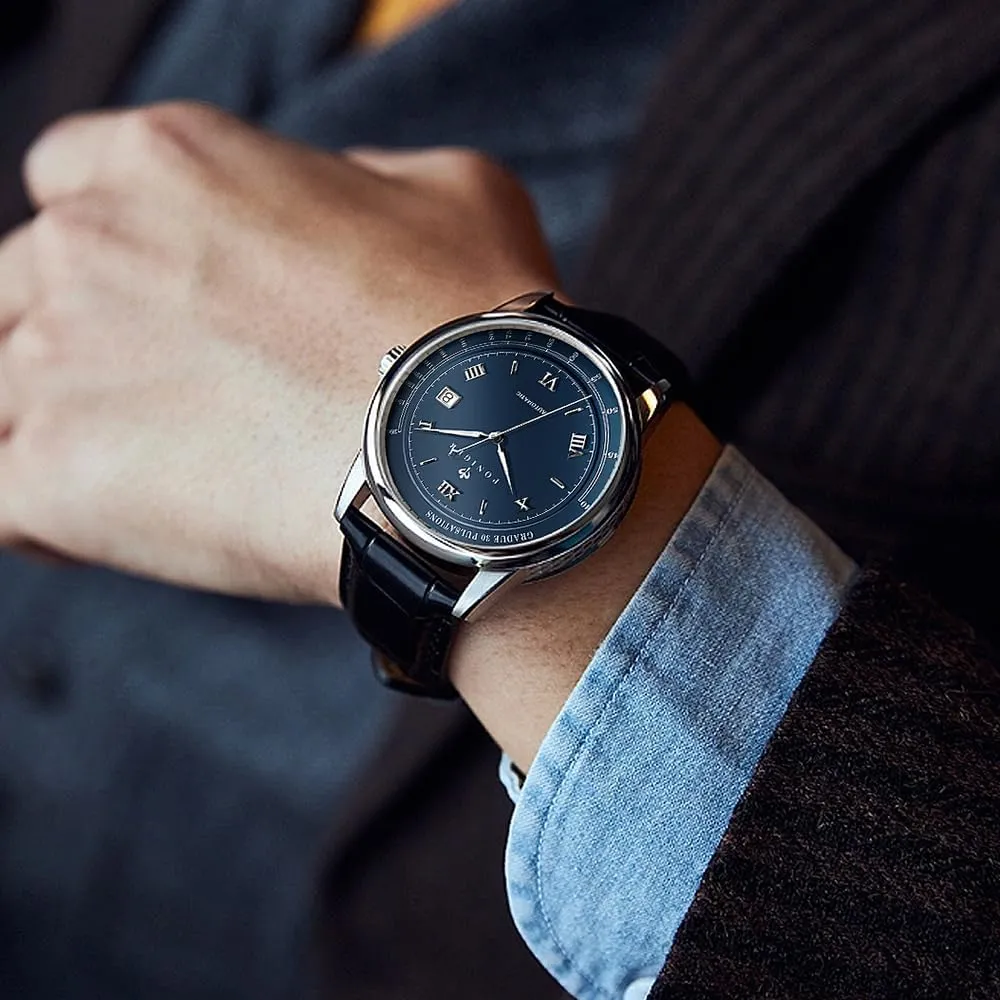 Luxury Watches LOBINNI Men's Watch Mechanical Automatic Waterproof Wrist Male Dress staff seagoing Fashion 