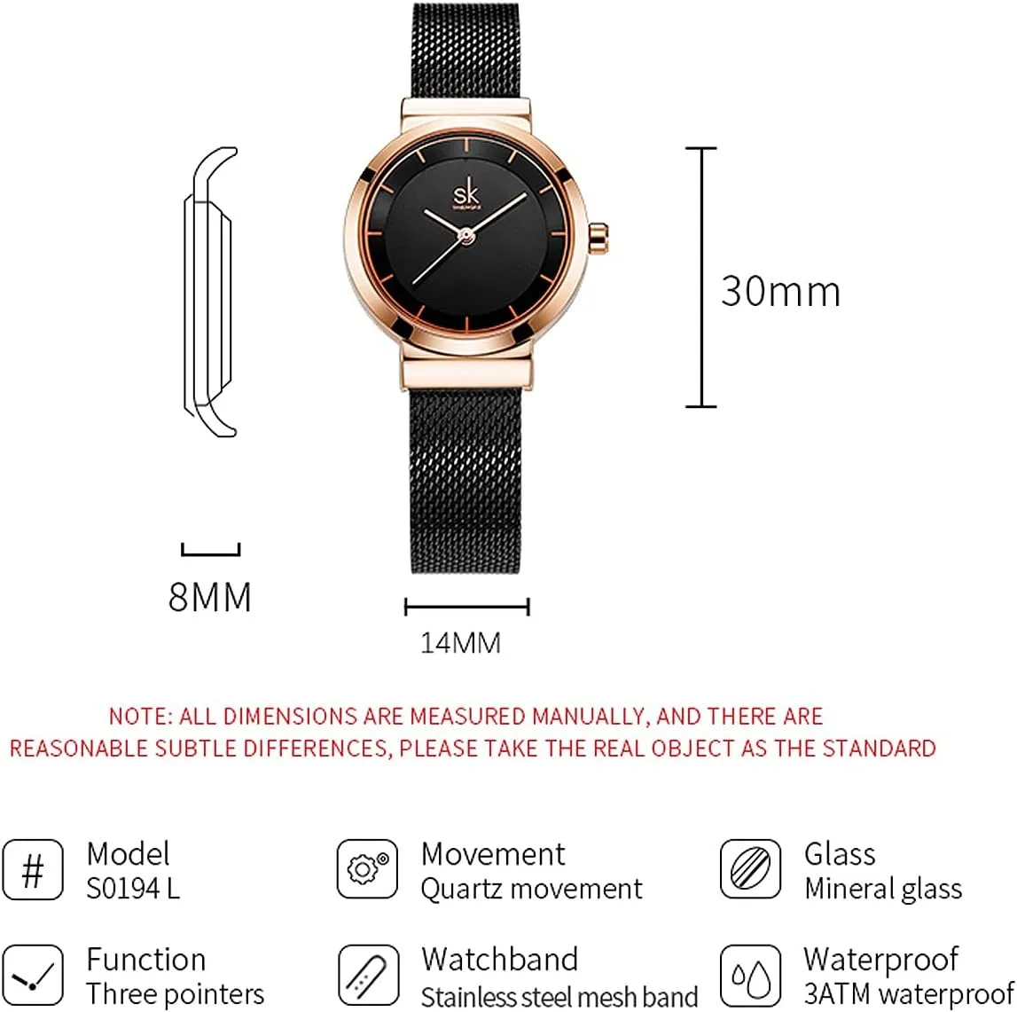 Me Tender opposition readily height fuller upwind Love Me Home) Casual Fashion Wrist Watch Minimalist Watch (Love 