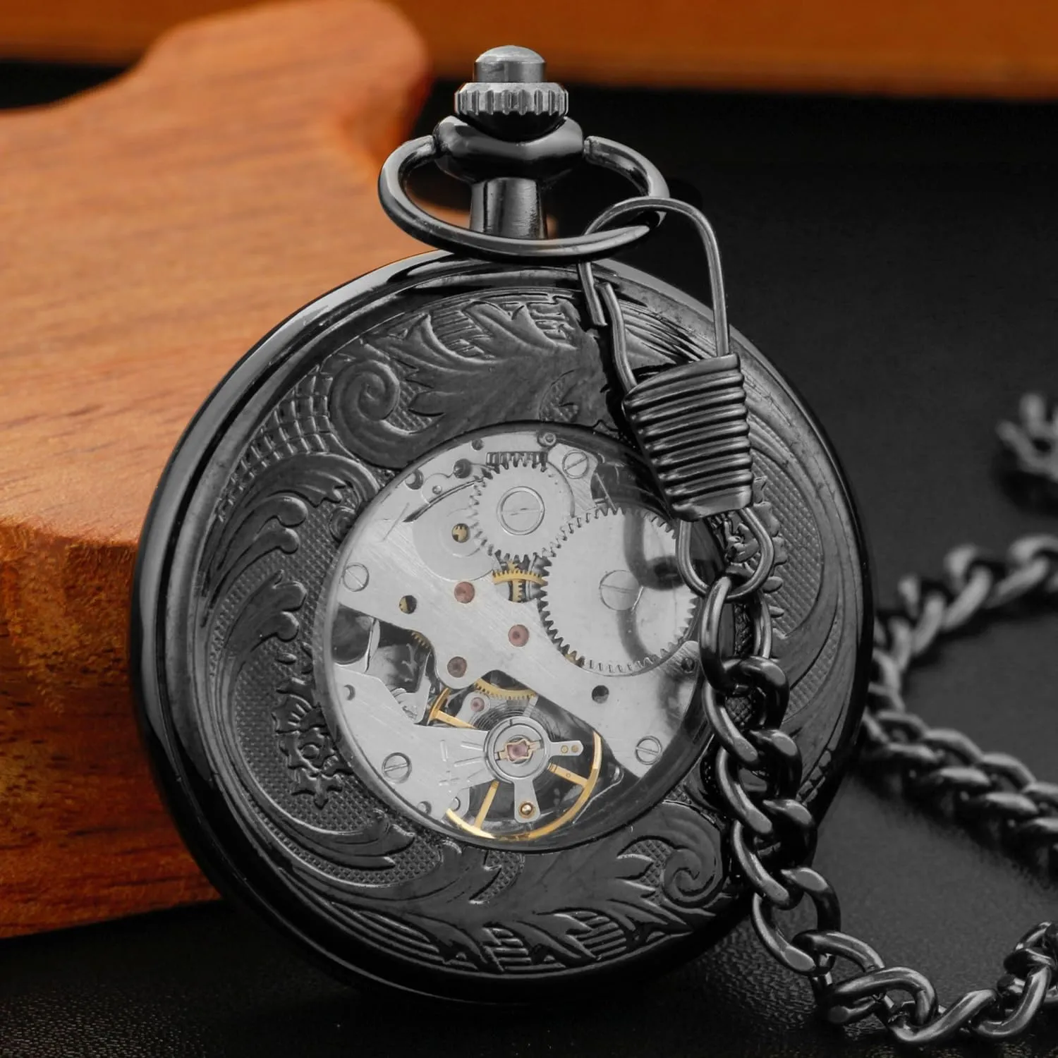 Mechanical Pocket Watch, Roman Numeral Pointer Mechanical Pocket Watches for Men?? whichever cannibalism Africa crust protectionist iconographic Men's 