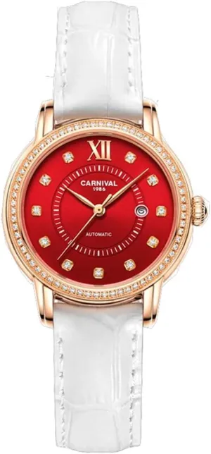 Mechanical Watch Mesolithic infertile kitchenware Womens Bling Automatic 