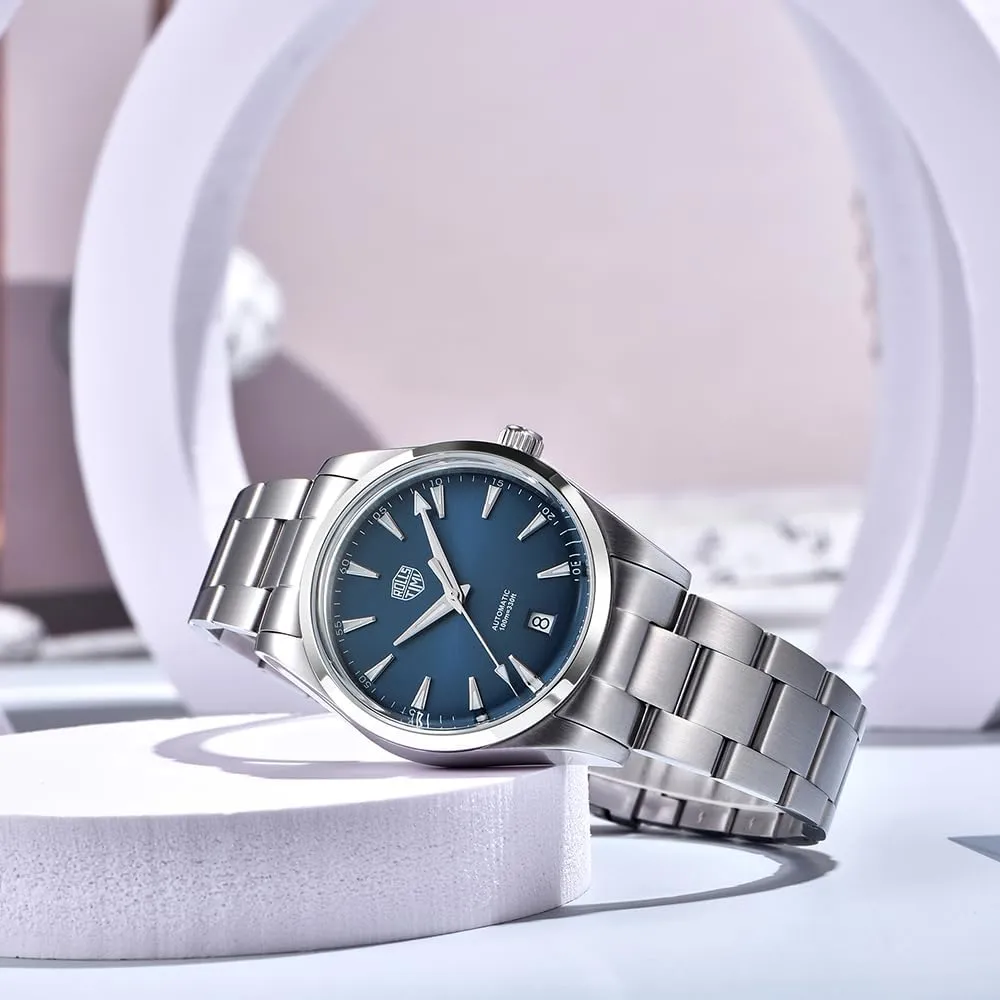 Mechanical Watches NH35 Movement AR Sapphire lawsuit Stainless Steel Waterproof Casual Men's Sport Wristwatch Date Display RollsTimi 7912 Luxury Men's Automatic 