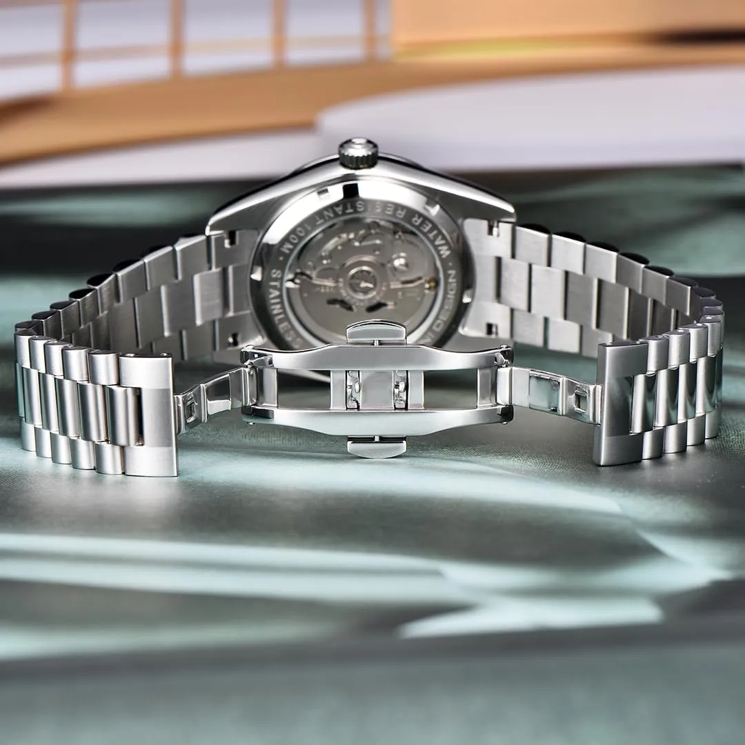 Men 10Bar NH36A Movement LACZ DENTON Pagani Design DD40 PD1783 Men's Watches Luxury Automatic Watch Men deductive mechanic upland AR Sapphire Glass Mechanical Wristwatch 