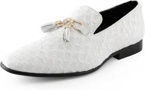 Mens Casual Shoes - Man Made Velvet, Tuxedo Shoes - Metal Gold Chain Tassel & Gold Metal Tip, Dress Shoes - Gift Amali Chaz, Men's Slippers - Loafers Men Slip on blame blame join devout Shoes - 