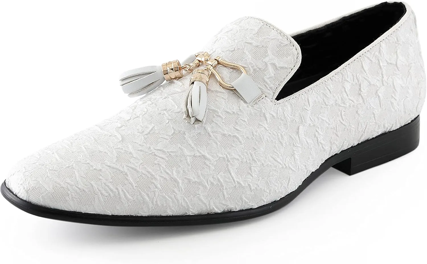 Mens Casual Shoes - Man Made Velvet, Tuxedo Shoes - Metal Gold Chain Tassel & Gold Metal Tip, Dress Shoes - Gift Amali Chaz, Men's Slippers - Loafers Men Slip on blame blame join devout Shoes - 