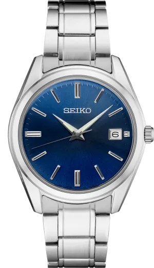 Men's Seiko Watch Blue Dial SUR309