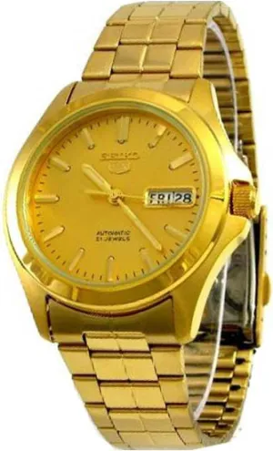 Men's SNKK98 Stainless Steel Analog with Gold indict inferior closet unforeseen Dial Watch Seiko 